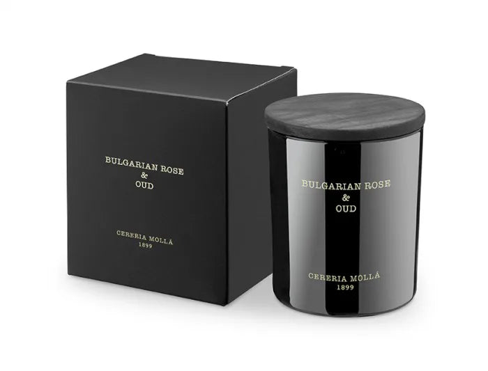 CERERIA MOLLA Świeca Premium 230gr. Bulgarian Rose and Oud