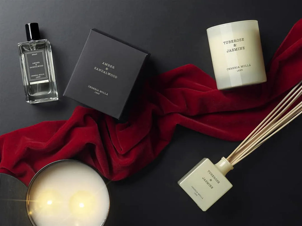CERERIA MOLLA Świeca Premium 230gr. Tuberose and Jasmine