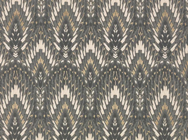 Tapeta Romo Lolana Wallcovering Slate Temperley London x Romo