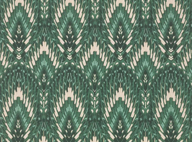 Tapeta Romo Lolana Wallcovering Jade Temperley London x Romo