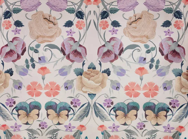 Tapeta Romo Bonita Shimmer Wallcovering Lilac Ash Temperley London x Romo