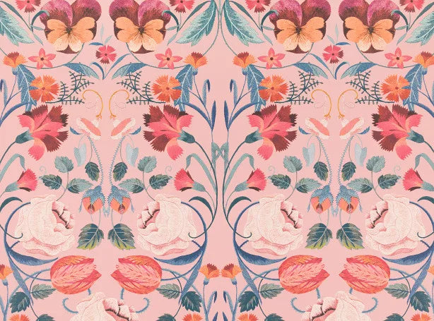 Tapeta Romo Bonita Shimmer Wallcovering Lilac Ash Temperley London x Romo