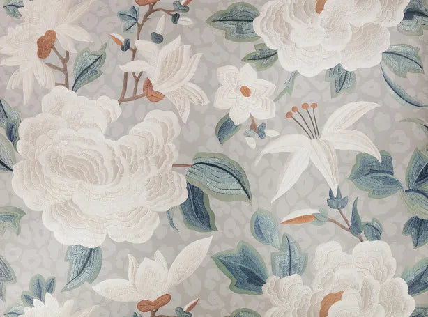 Lavinia Shimmer Wallcovering Luna Temperley London x Romo
