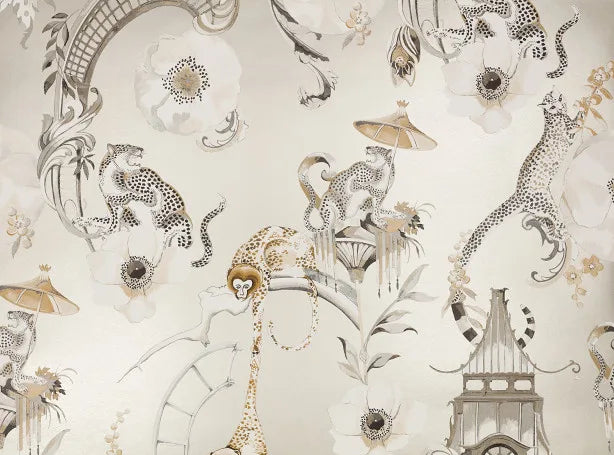 Euphoria Wallcovering Stardust Temperley London x Romo