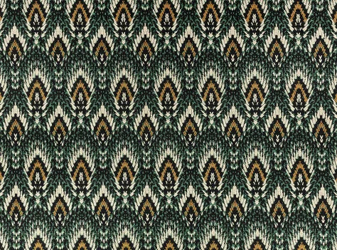 Tkanina Lolana Velvet Indian Green Temperley London x Romo