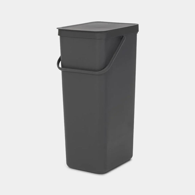 Kosz do segregacji Sort & Go Brabantia 40l szary