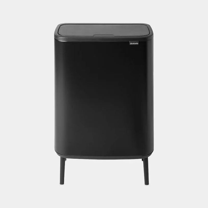 Kosz Bo Touch Hi Brabantia 60l czarny mat