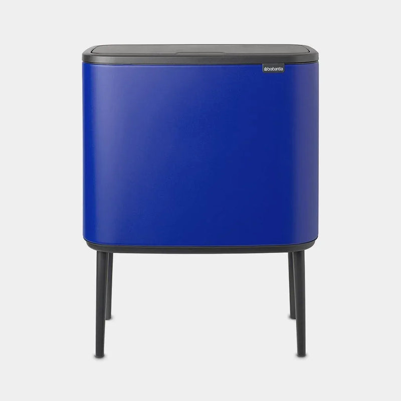 Kosz Bo Touch Bin Brabantia 11+23l mineral powerful blue