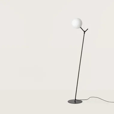 Lampa podłogowa Atom Aromas czarna