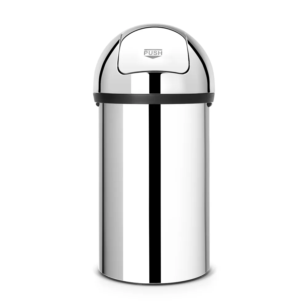 Kosz Push Bin 60 l Brilliant Steel