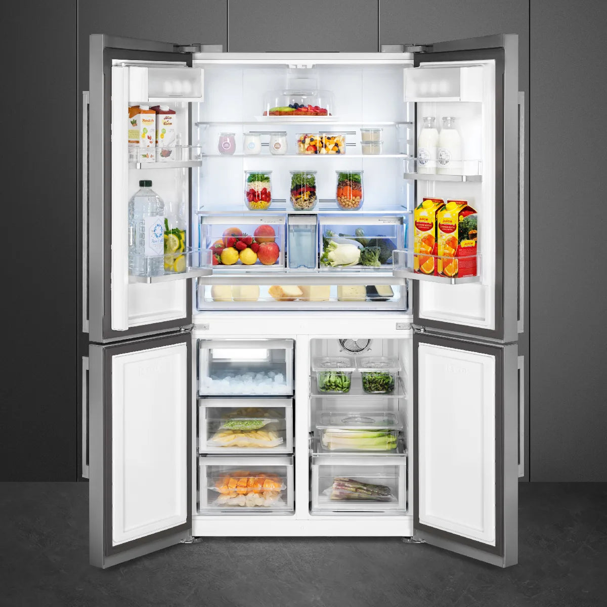 Lodówka Wolnostojąca Smeg FQ60XDAIE Universal Czterodrzwiowe
