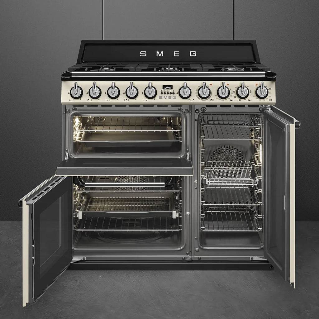 Kuchnia wolnostojąca z płytą gazową Smeg TR93P Victoria 90x60 cm