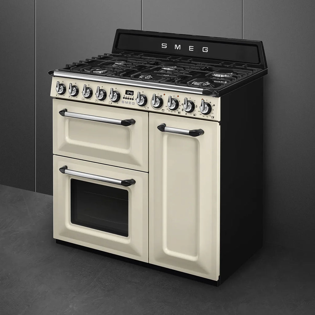 Kuchnia wolnostojąca z płytą gazową Smeg TR93P Victoria 90x60 cm