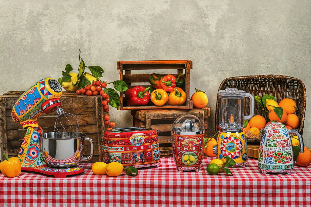 Toster na 2 kromki Sicily is my love Smeg & Dolce&Gabbana