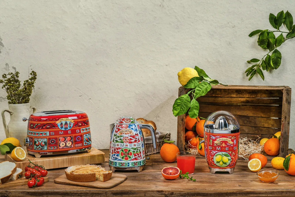 Toster na 2 kromki Sicily is my love Smeg & Dolce&Gabbana