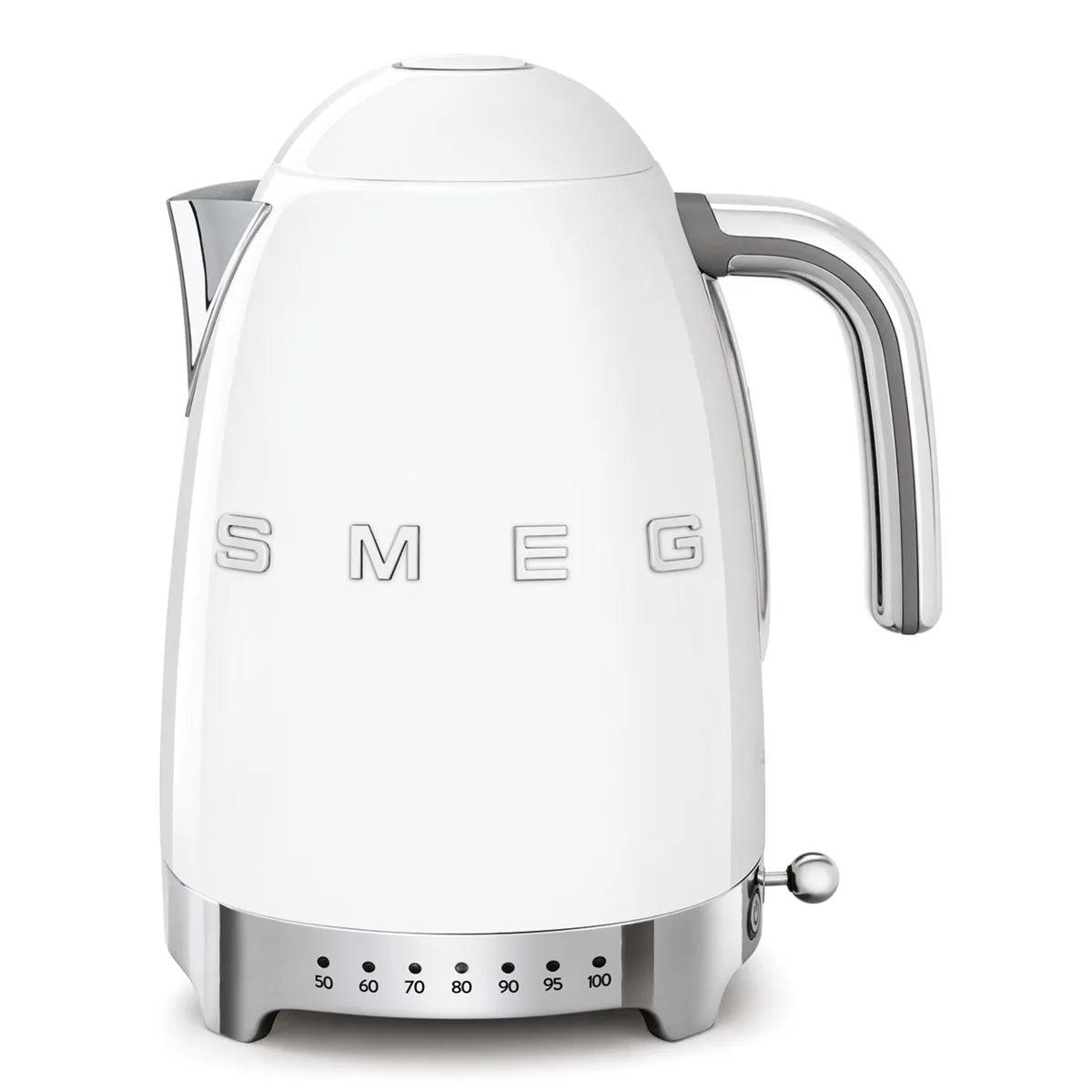 Czajnik z regulacją temperatury Smeg KLF04WHEU Biały 50's Style
