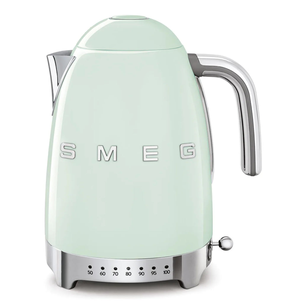 Czajnik z regulacją temperatury Smeg KLF04PGEU Pastelowa zieleń 50's Style