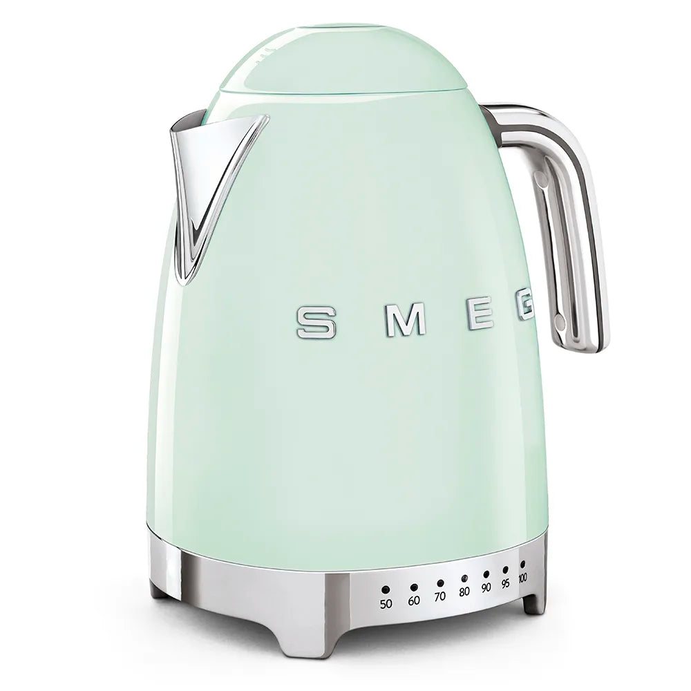 Czajnik z regulacją temperatury Smeg KLF04PGEU Pastelowa zieleń 50's Style