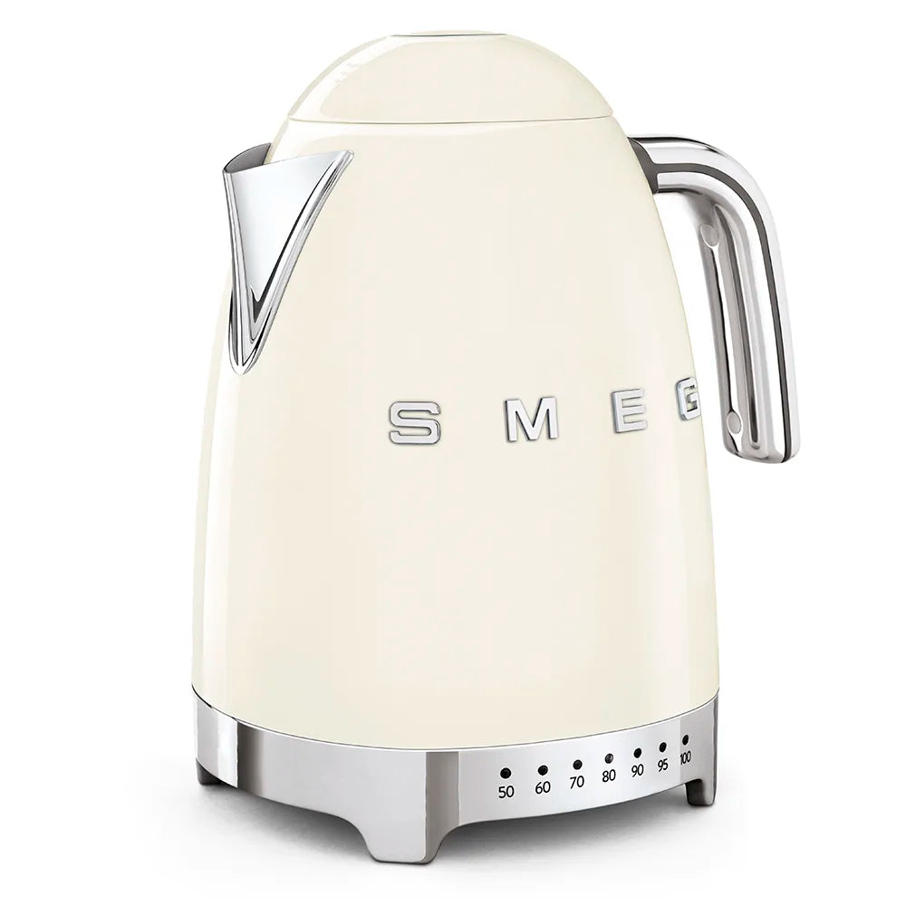 Czajnik z regulacją temperatury Smeg KLF04CREU Kremowy 50's Style