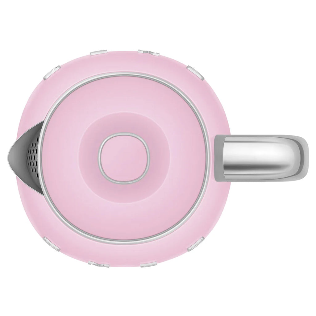 Czajnik Mini Smeg KLF05PKEU Pastelowy róż 50's Style