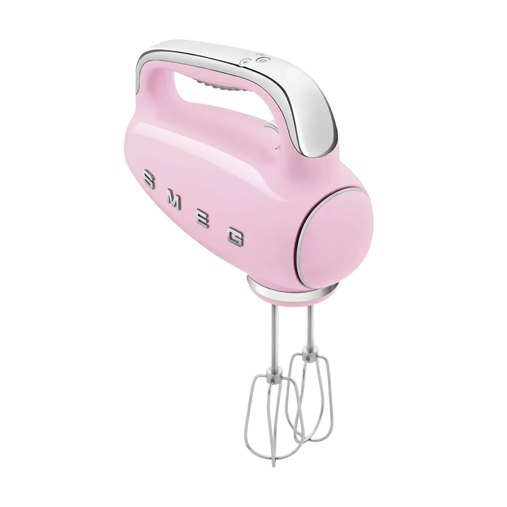 Mikser ręczny Smeg HMF01PKEU Pastelowy róż 50's Style