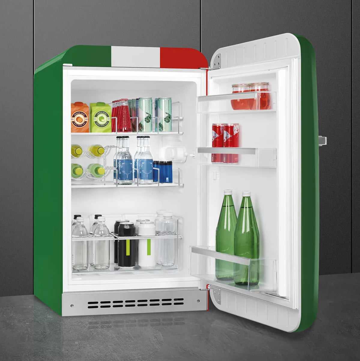 Lodówka wolnostojąca FAB Smeg FAB10HRDIT6 50's Style Edycja specjalna