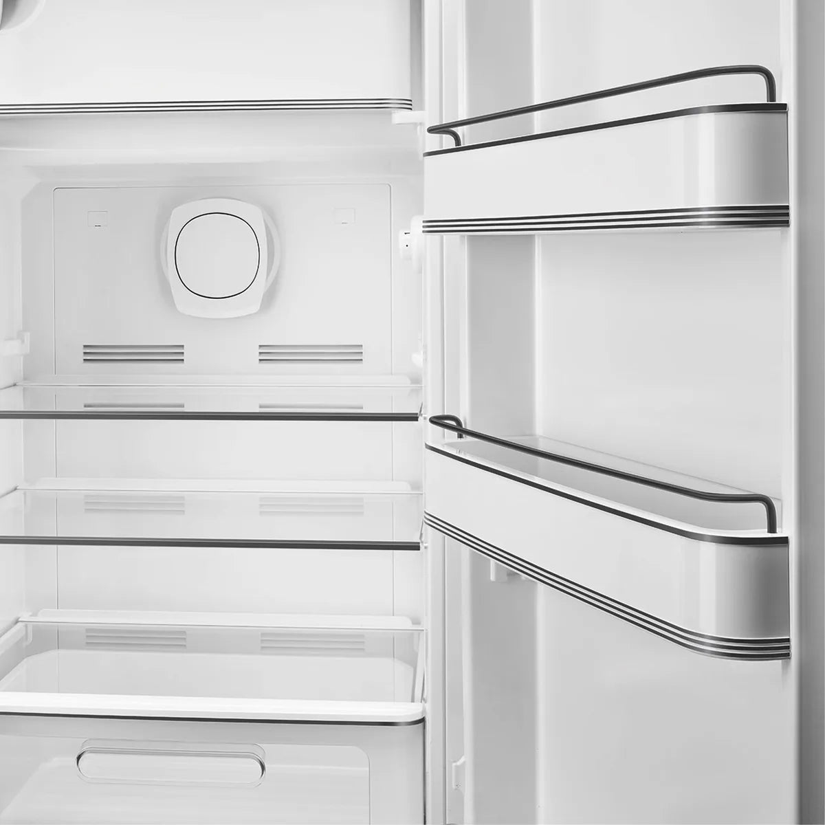Lodówka FAB28 | Carrara White Porsche x SMEG