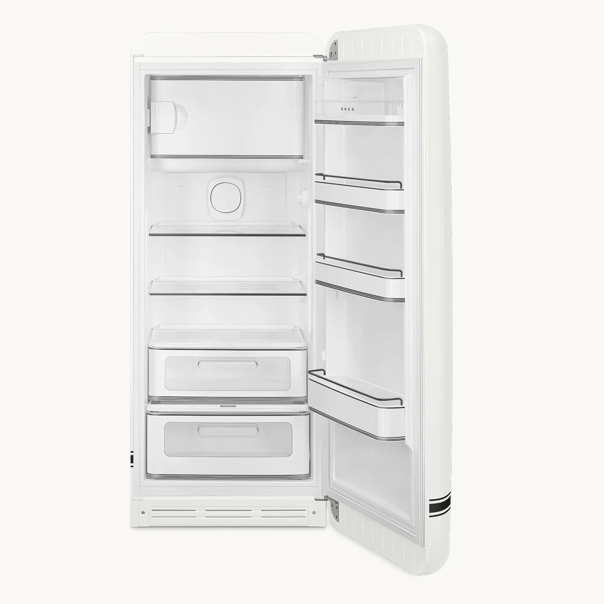 Lodówka FAB28 | Carrara White Porsche x SMEG