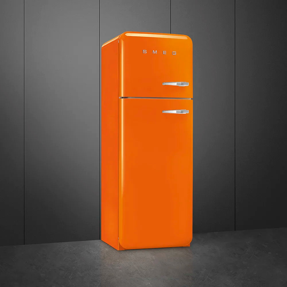 Lodówka wolnostojąca FAB Smeg FAB30LOR6 50's Style Pomarańczowy