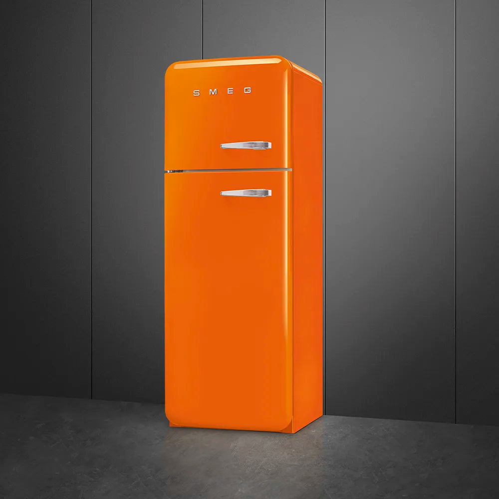 Lodówka wolnostojąca FAB Smeg FAB30LOR6 50's Style Pomarańczowy