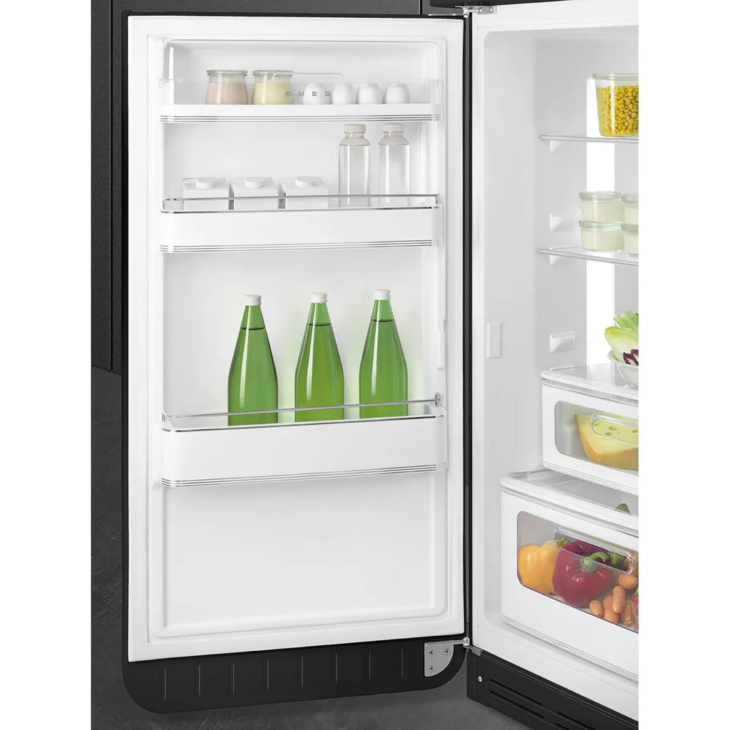 Lodówka wolnostojąca FAB Smeg FAB30LBL6 50's Style Czarny