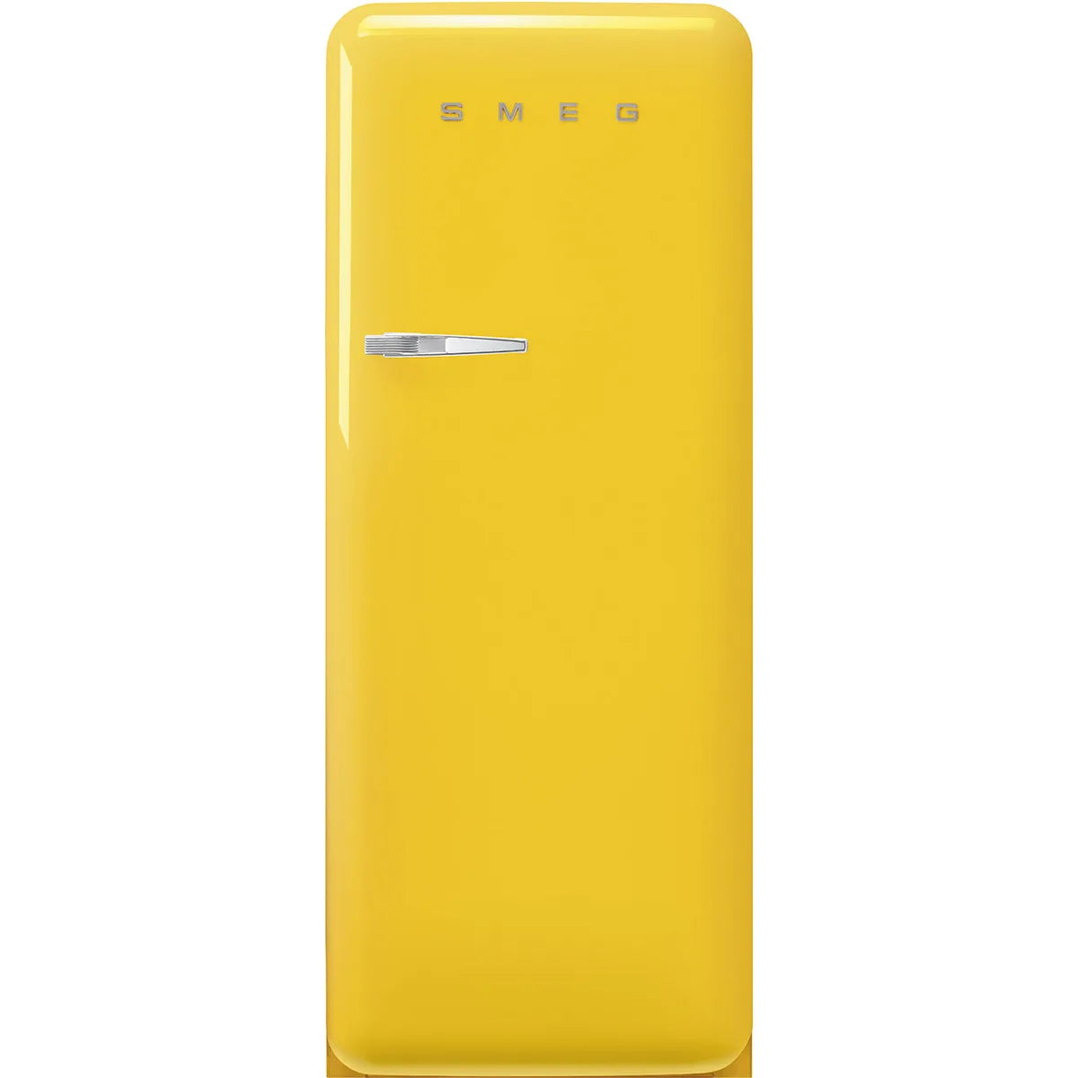 Lodówka wolnostojąca FAB Smeg FAB28RYW6 50's Style Żółty