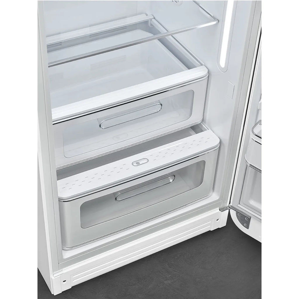 Lodówka wolnostojąca FAB Smeg FAB28RWH6 50's Style Biały