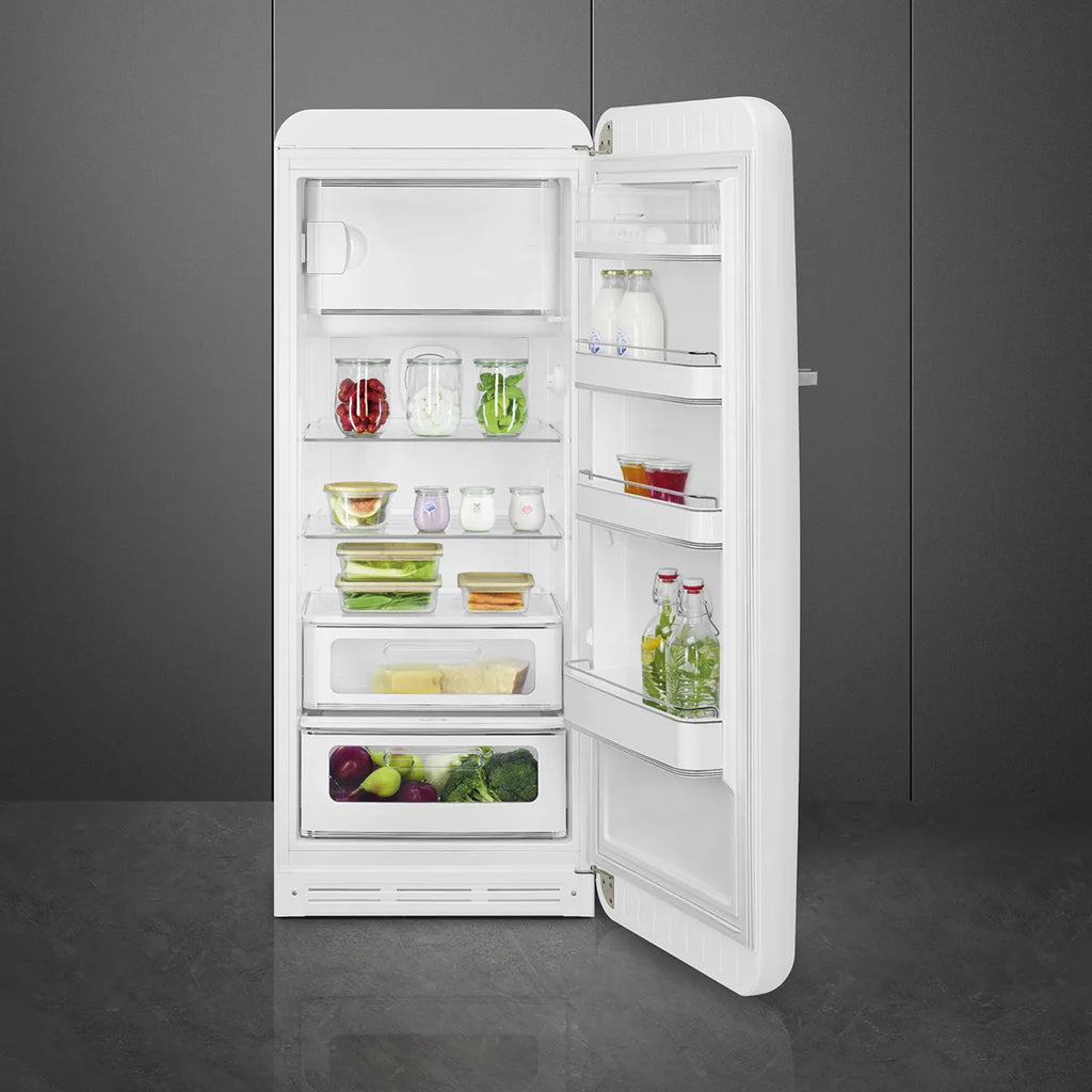 Lodówka wolnostojąca FAB Smeg FAB28RWH6 50's Style Biały