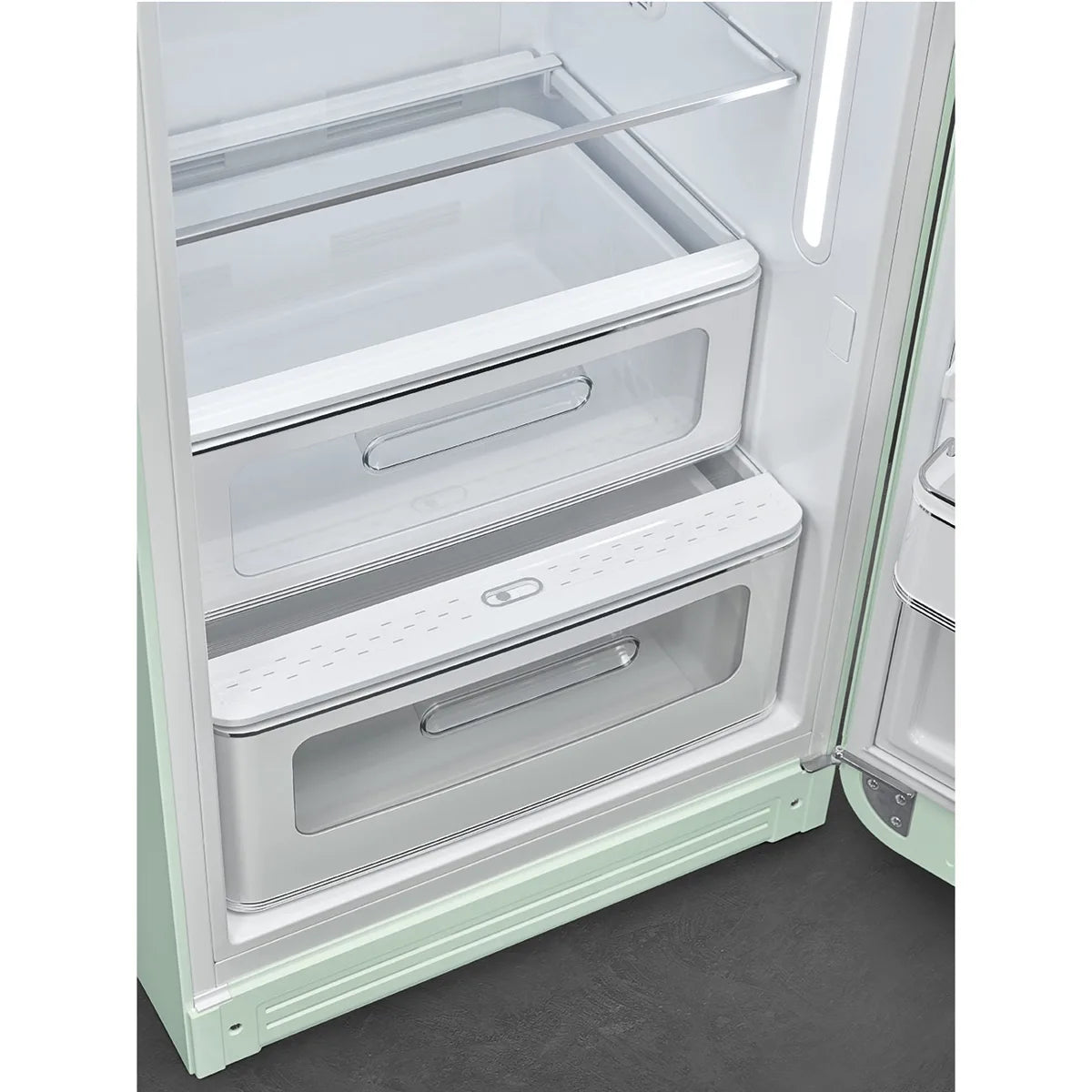 Lodówka wolnostojąca FAB Smeg FAB28RPG6 50's Style Pastelowa zieleń