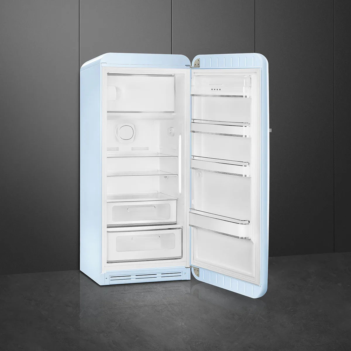 Lodówka wolnostojąca FAB Smeg FAB28RPB6 50's Style Pastelowy błękit