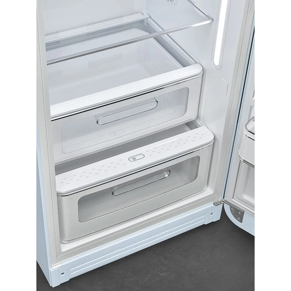 Lodówka wolnostojąca FAB Smeg FAB28RPB6 50's Style Pastelowy błękit
