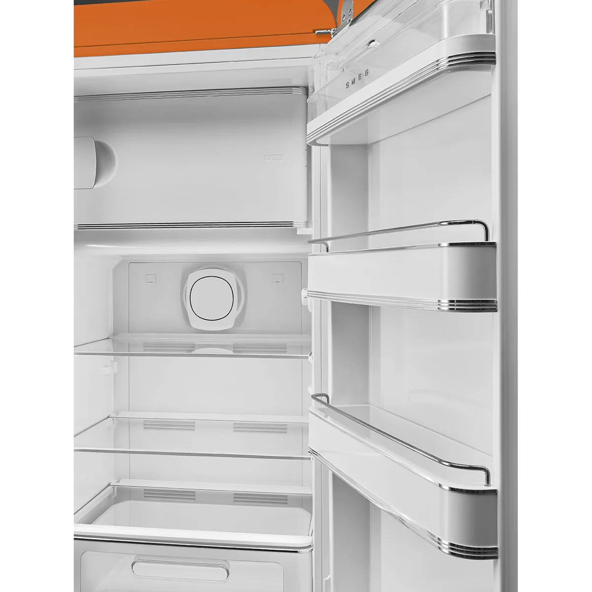 Lodówka wolnostojąca FAB Smeg FAB28ROR6 50's Style Pomarańczowy