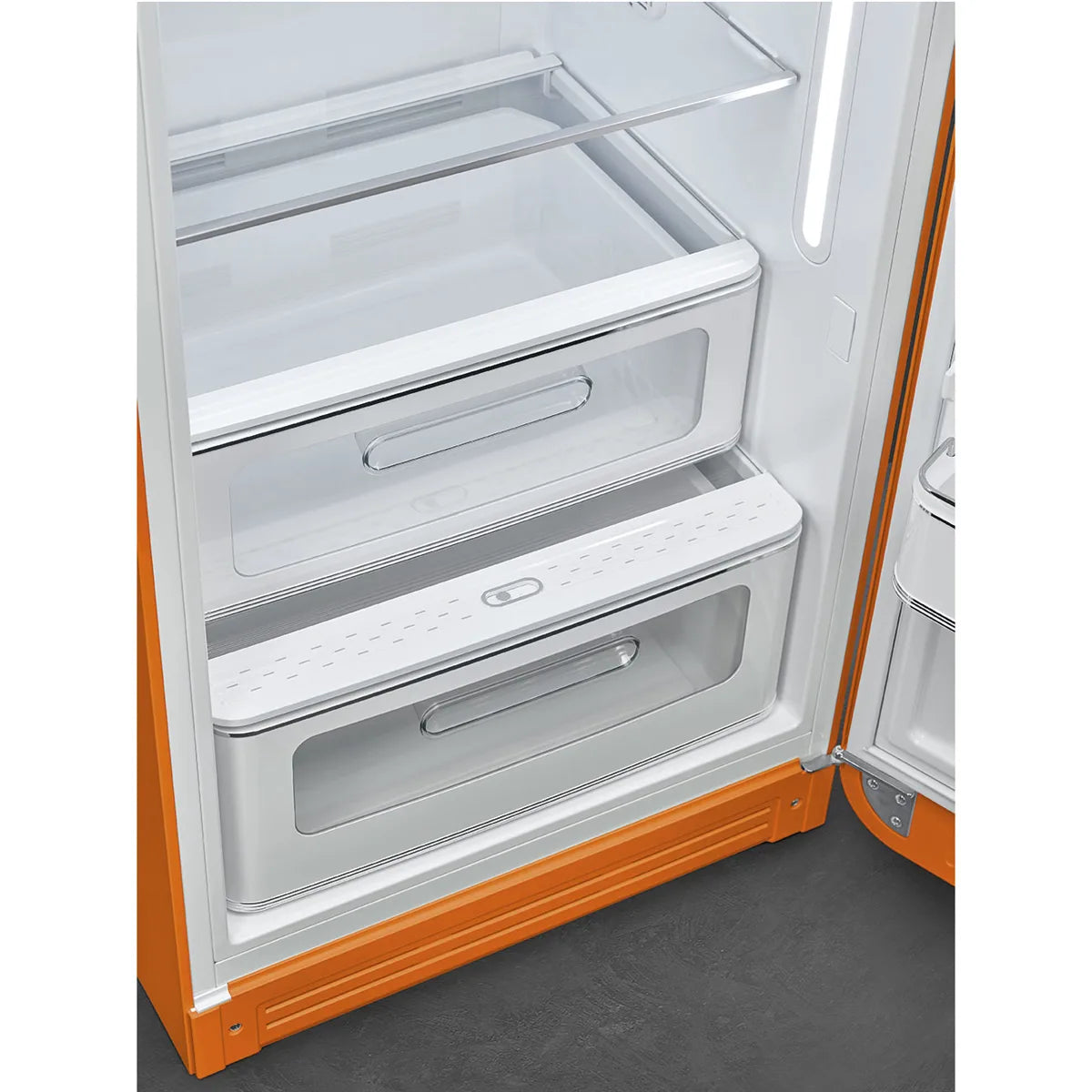 Lodówka wolnostojąca FAB Smeg FAB28ROR6 50's Style Pomarańczowy