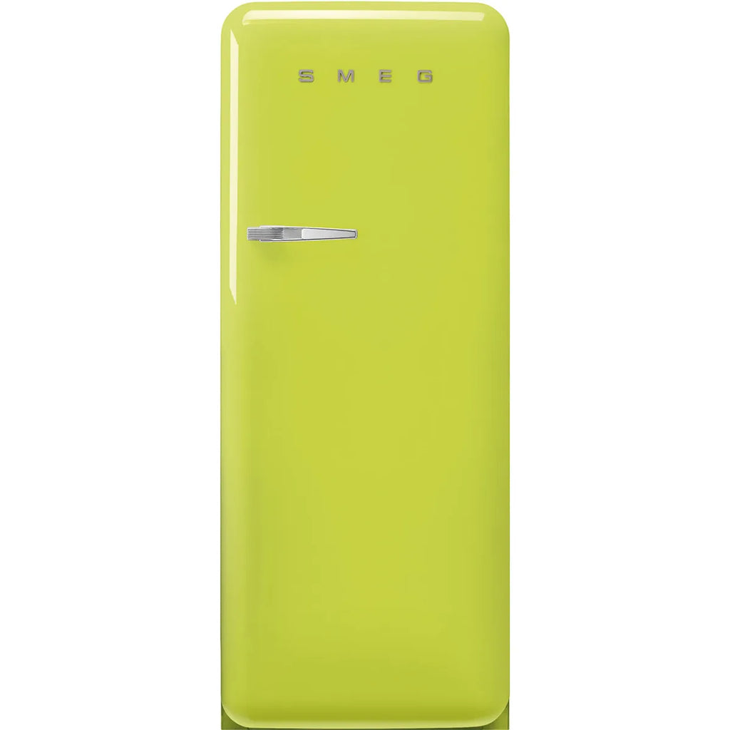 Lodówka wolnostojąca FAB Smeg FAB28RLI6 50's Style Limonkowy