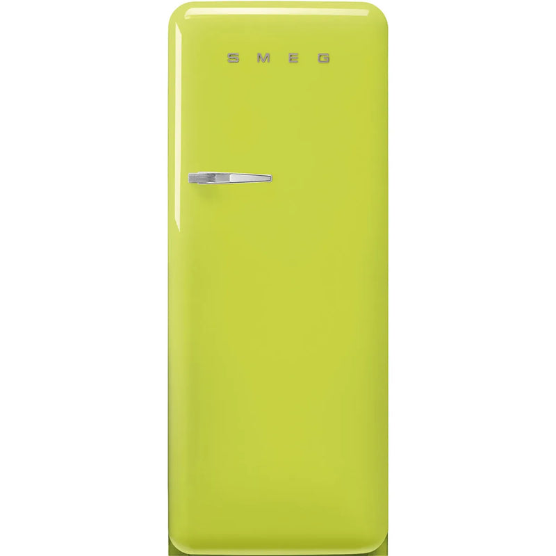 Lodówka wolnostojąca FAB Smeg FAB28RLI6 50's Style Limonkowy