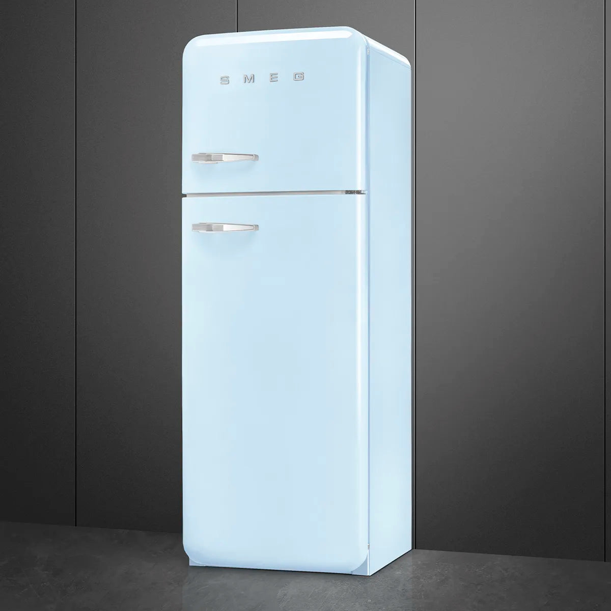 Lodówka wolnostojąca FAB Smeg FAB30RPB6 50's Style Pastelowy błękit