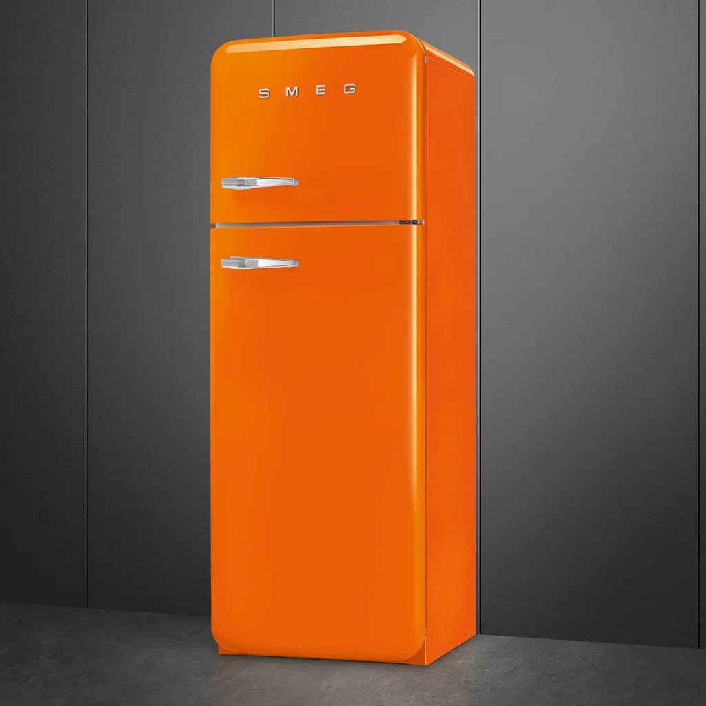 Lodówka wolnostojąca FAB Smeg FAB30ROR6 50's Style Pomarańczowy