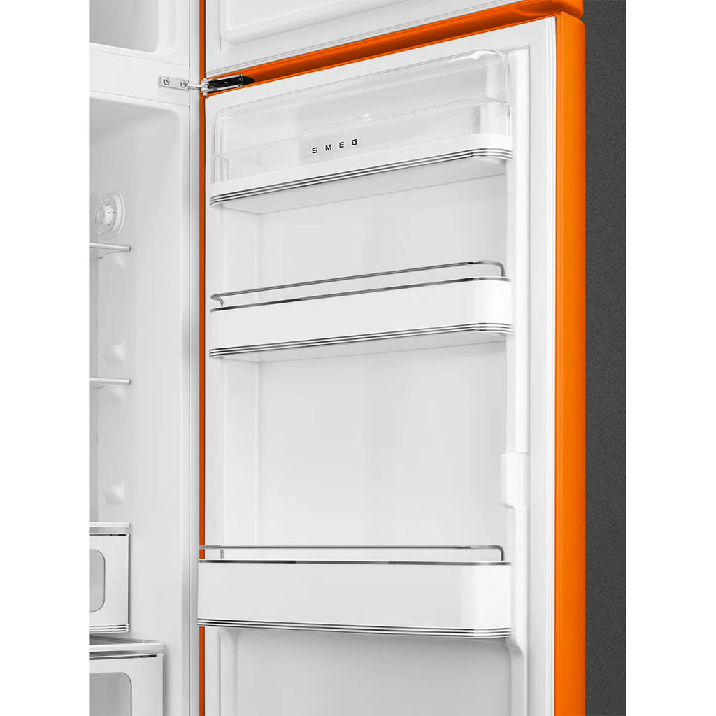 Lodówka wolnostojąca FAB Smeg FAB30ROR6 50's Style Pomarańczowy