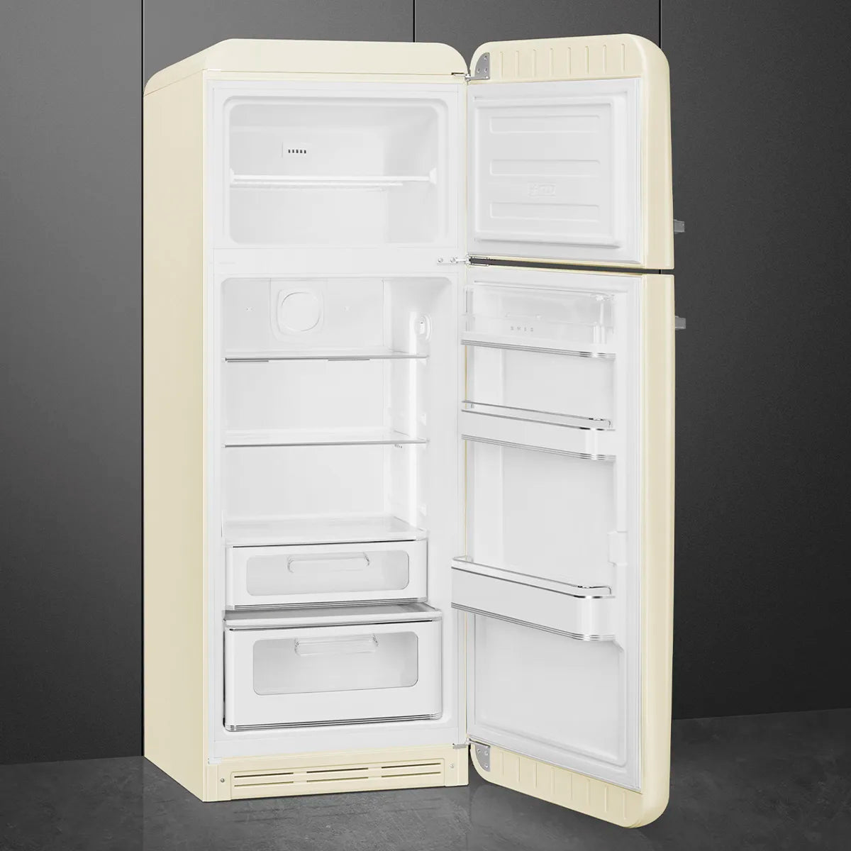 Lodówka wolnostojąca FAB Smeg FAB30RCR6 50's Style Kremowy
