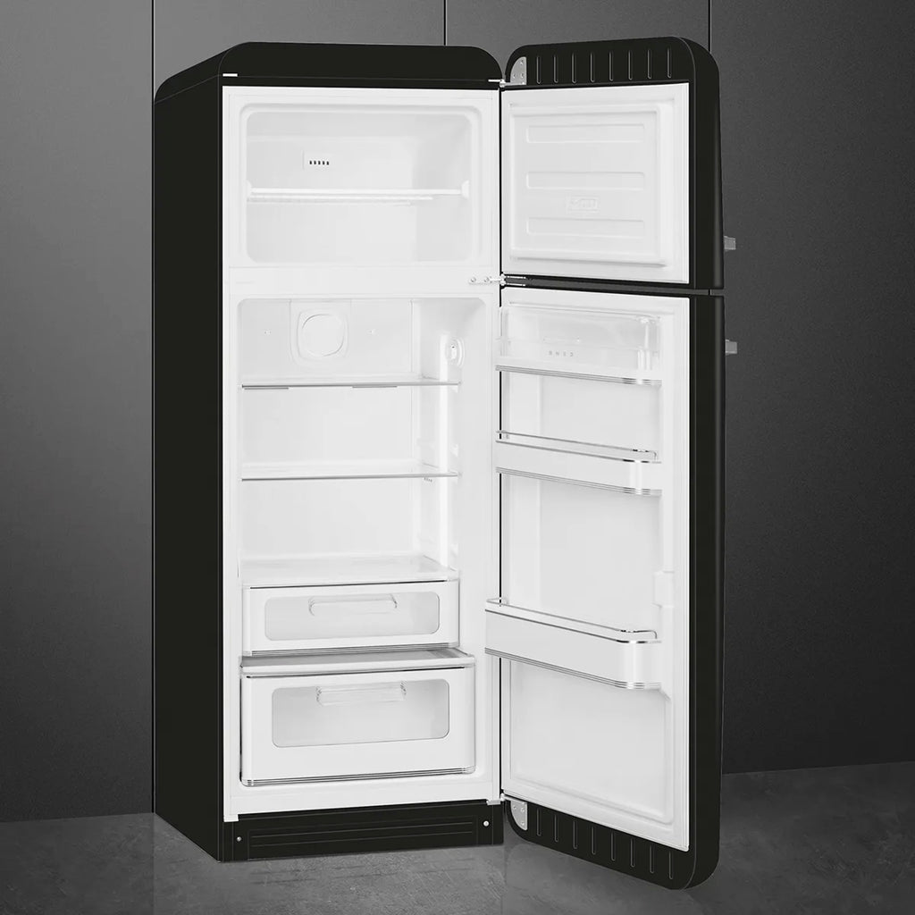 Lodówka wolnostojąca FAB Smeg FAB30RBL6 50's Style Czarny
