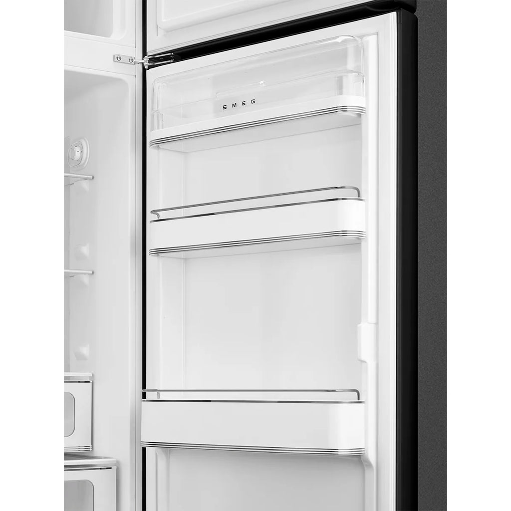 Lodówka wolnostojąca FAB Smeg FAB30RBL6 50's Style Czarny