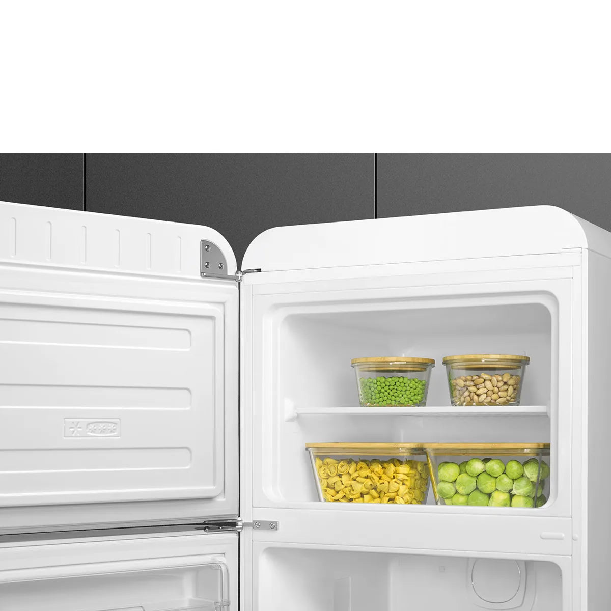 Lodówka wolnostojąca FAB Smeg FAB30LWH6 50's Style Biały