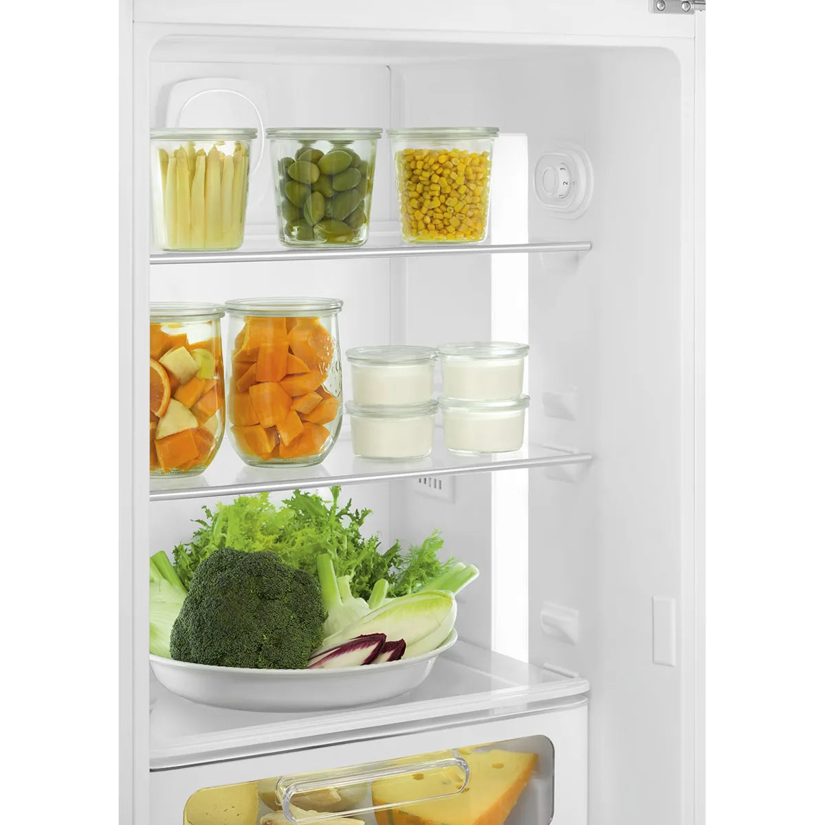 Lodówka wolnostojąca FAB Smeg FAB30LWH6 50's Style Biały