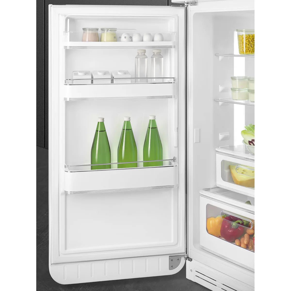 Lodówka wolnostojąca FAB Smeg FAB30LWH6 50's Style Biały